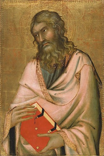 Saint Andrew ca. 1330 by Simone Martini fl.1315-1344 The Metropolitan Museum of Art,  New York, NY, 41.100.23